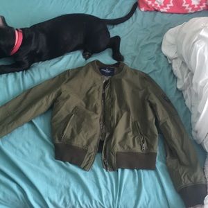 American eagle bomber jacket